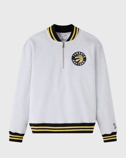 NBA Toronto Raptors Quarter-Zip Mockneck Sweatshirt