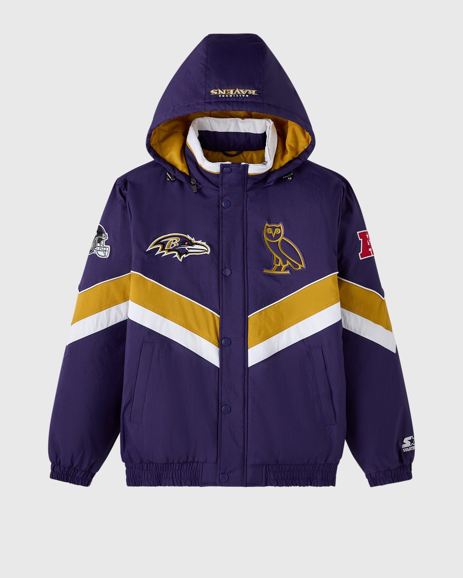 NFL Baltimore Ravens Starter® Sideline Puffer Jacket (1) NFL Baltimore Ravens Starter® Sideline Puffer Jacket