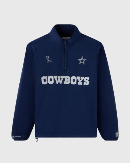 NFL Dallas Cowboys Polartec® Mock Neck Quarter-Zip Fleece