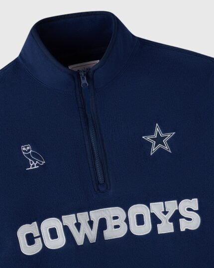 NFL Dallas Cowboys Polartec® Mock Neck Quarter-Zip Fleece