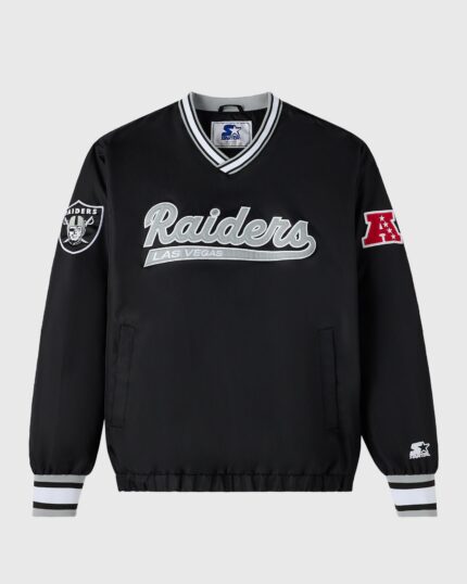 NFL Las Vegas Raiders Starter® Trainer Pullover Jacket