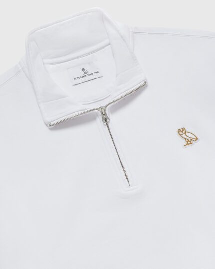 Ovo Classic Quarter Zip Mockneck Sweatshirt