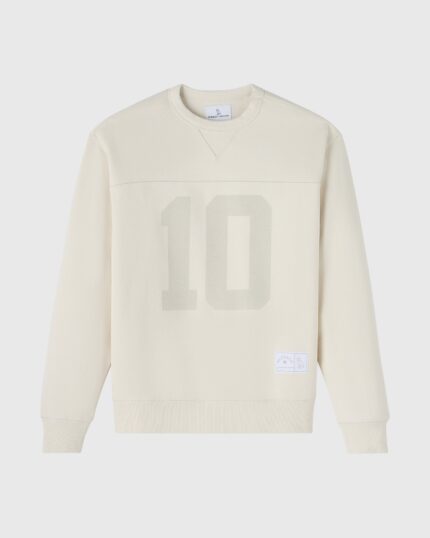 Ovo Enzyme Washed Panelled Crewneck
