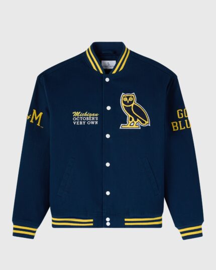 Ovo Michigan Wolverines Varsity Jacket