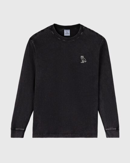 Ovo Muskoka Garment-Dyed Long-Sleeve Shirt