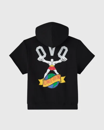 Ovo UFC full-zip short-sleeve hoodie