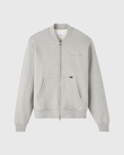 Ovo Waffle-Lined Track Jacket