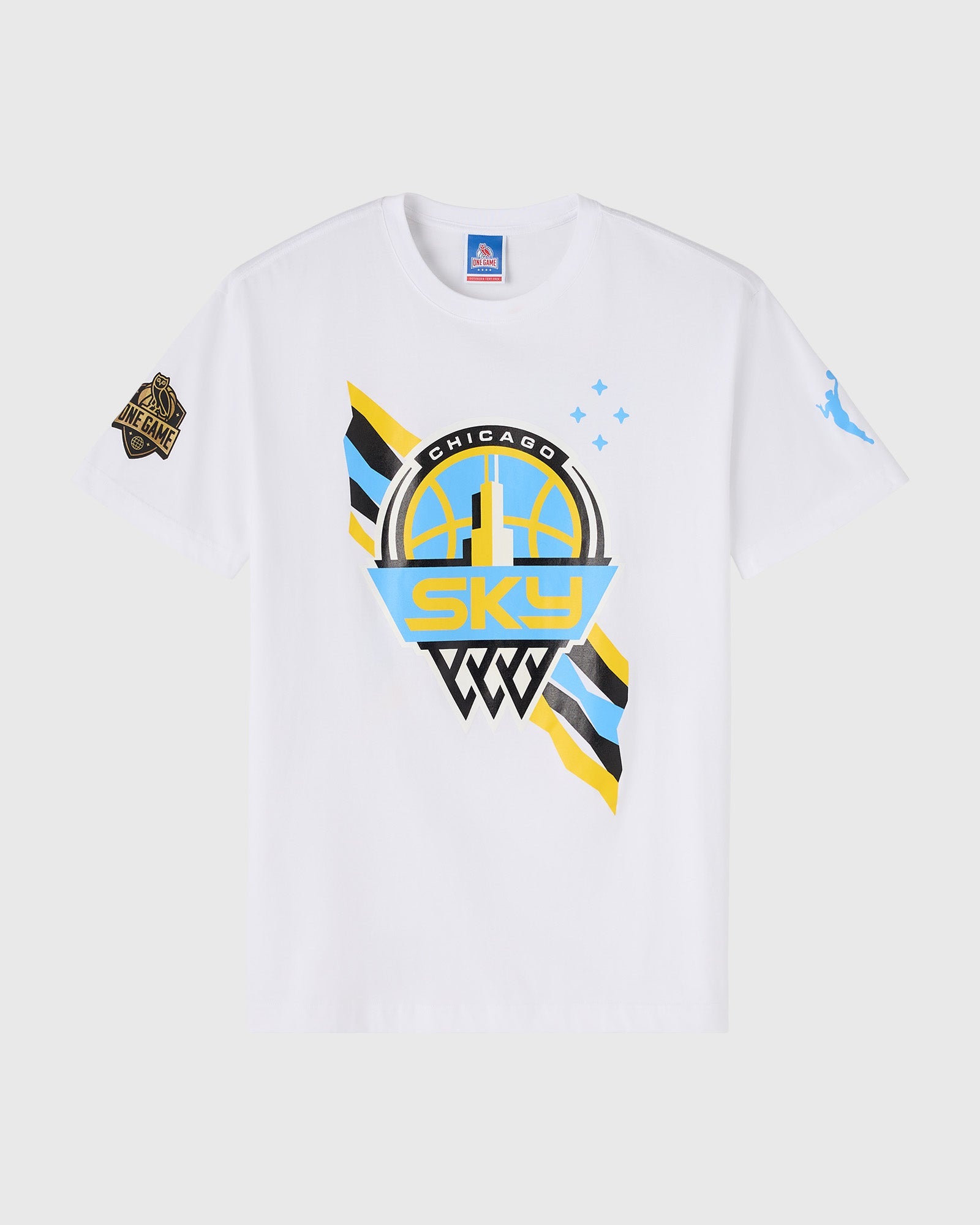 Ovo Wnba Chicago Sky T-Shirt (1) Ovo Wnba Chicago Sky T-Shirt