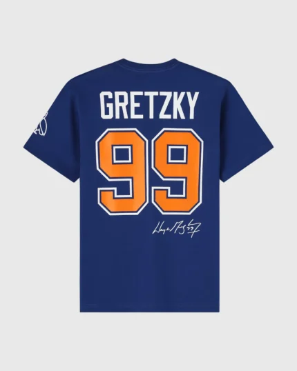 Ovo gretzky t-shirt blue