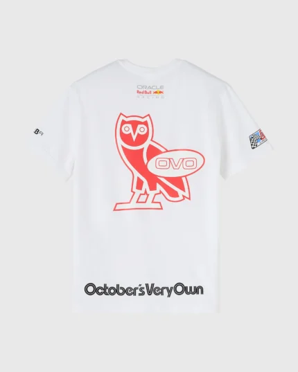 Ovo red bull racing team t-shirt white