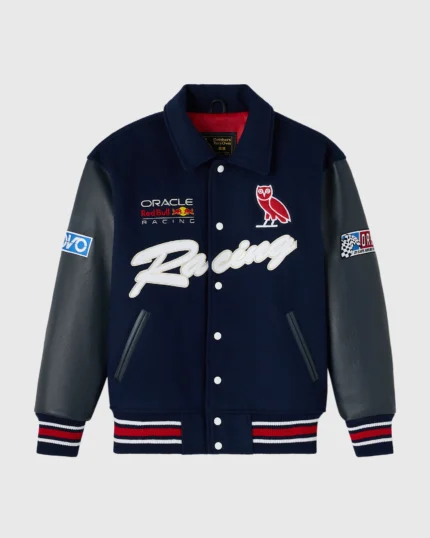 Ovo red bull racing varsity jacket