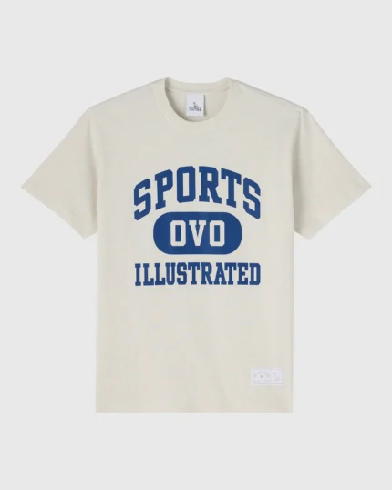 Ovo sports illustrated gym t-shirt white